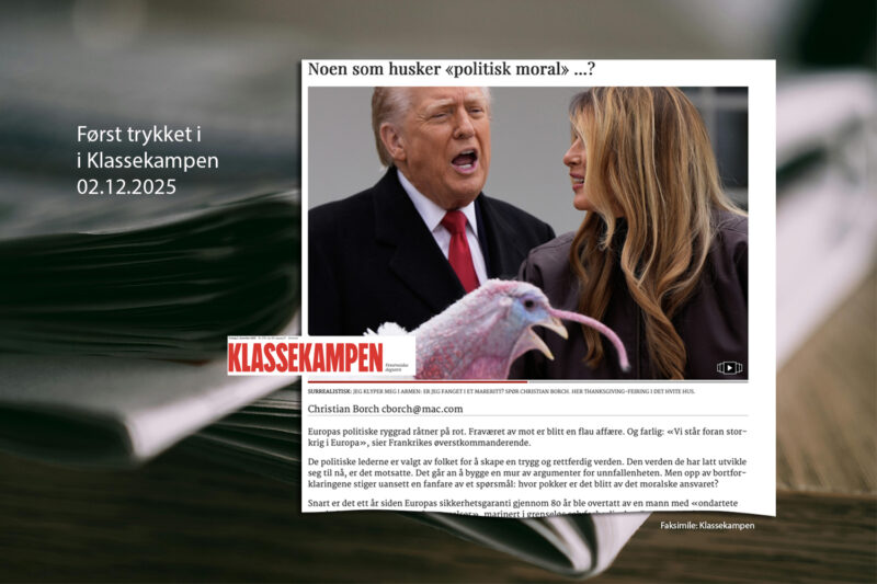 Faksimile fra Klassekampen