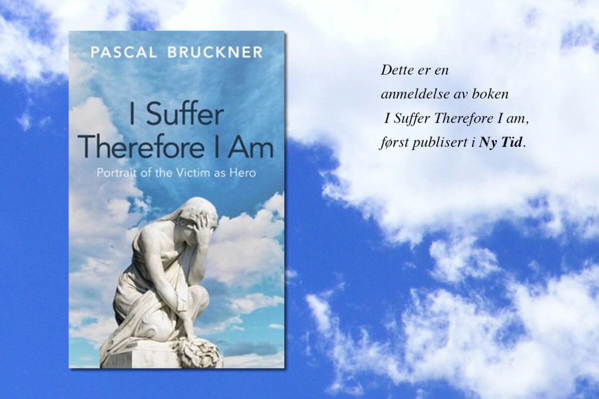 Bildet av forsiden til en bok; I Suffer Therefore I Am